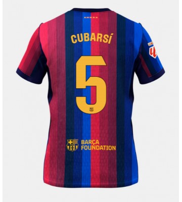 Barcelona Pau Cubarsi #5 Hjemmebanetrøje 2026-27 Kortærmet